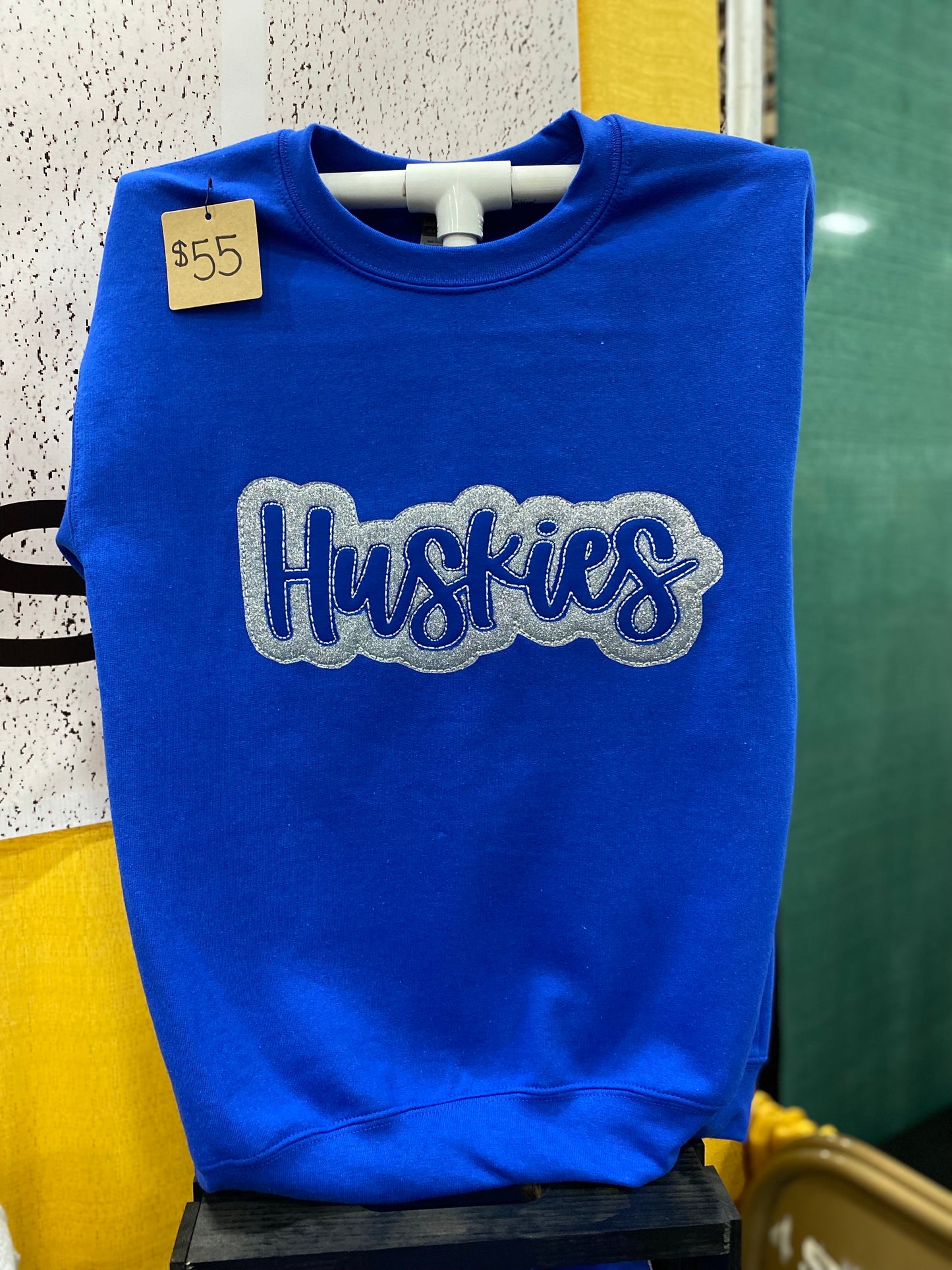 Huskies Glitter Sweatshirt