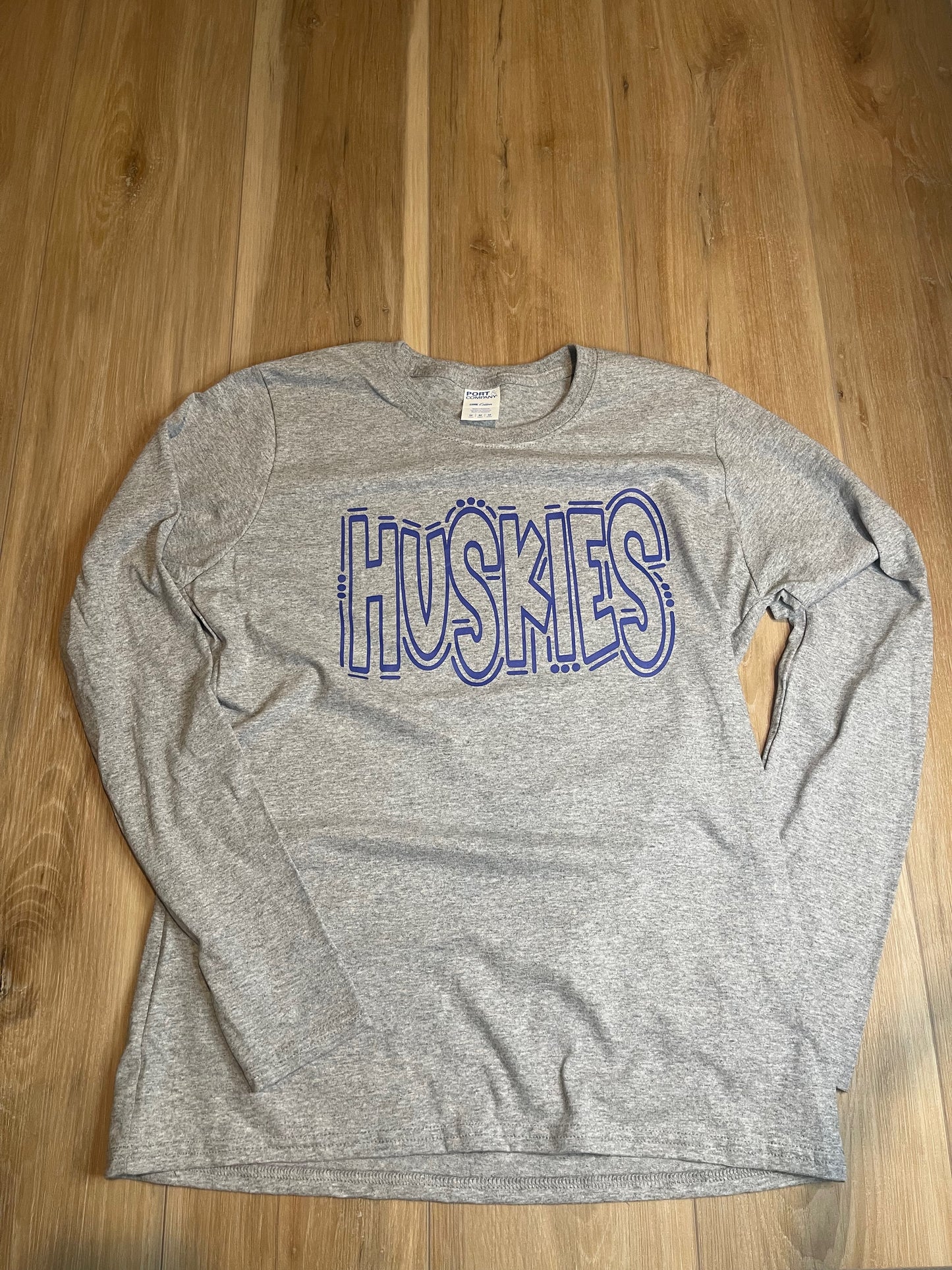 Huskies Grey Long Sleeve