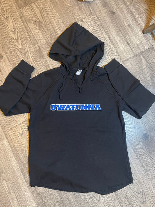 Adult - Black Owatonna HOodie