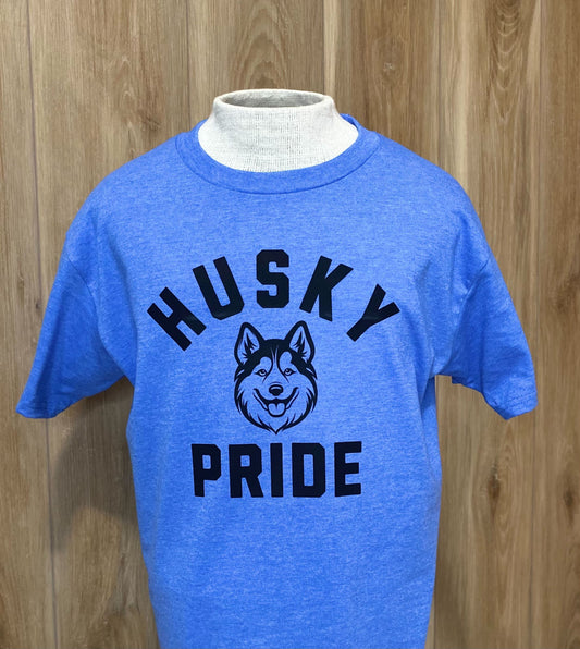 Youth - Blue Husky Pride Shirt