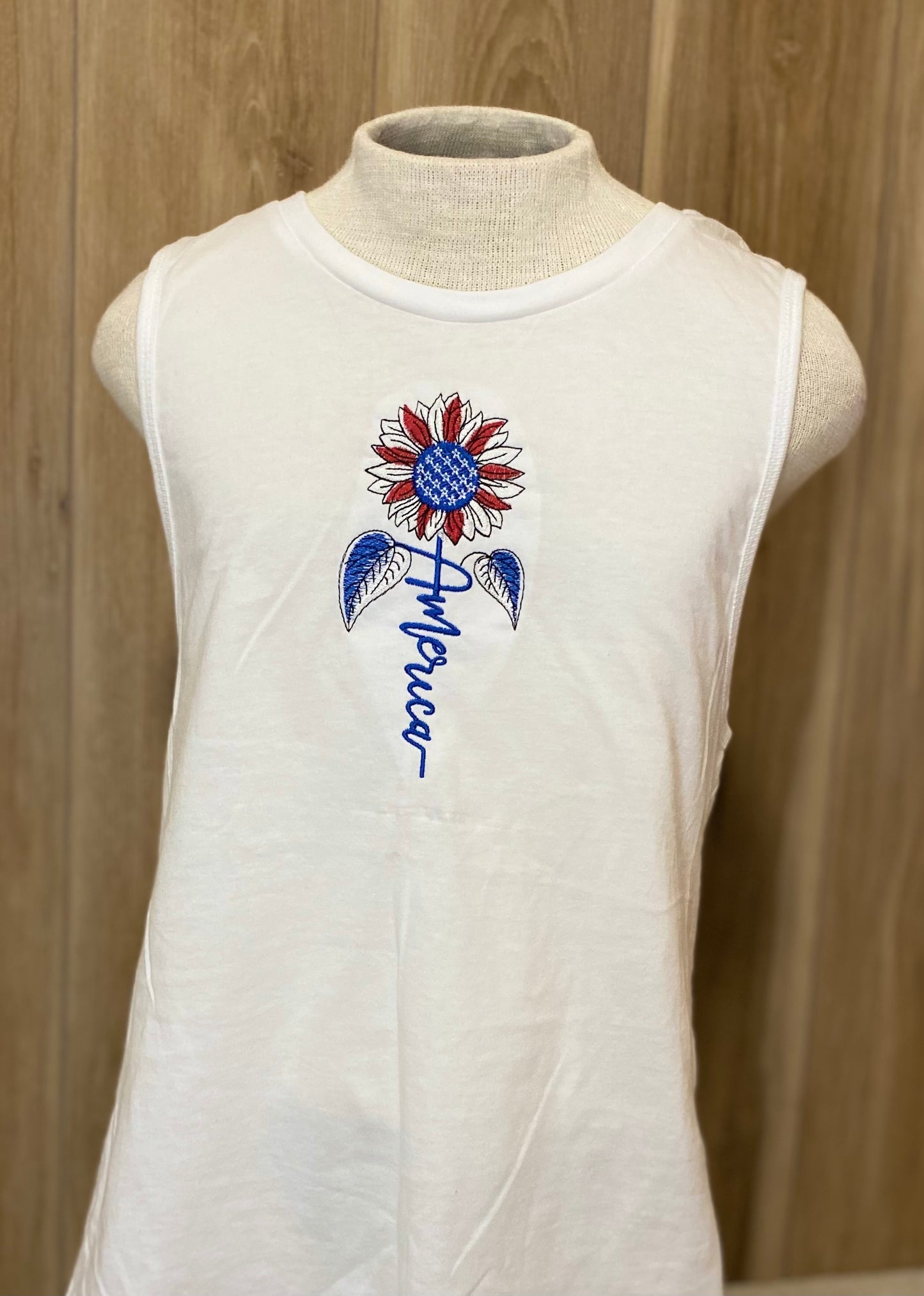 Adult - American Sunflower Tank Top